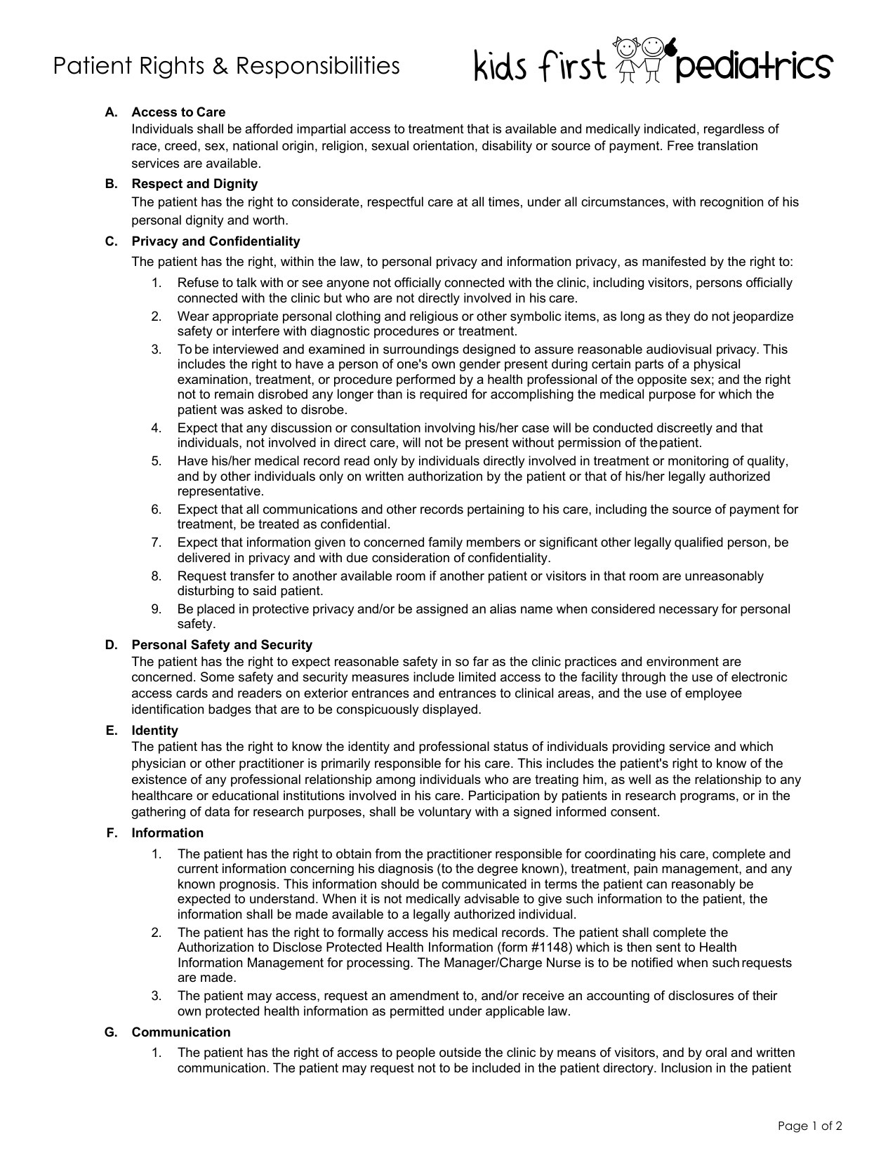 Rights form preview