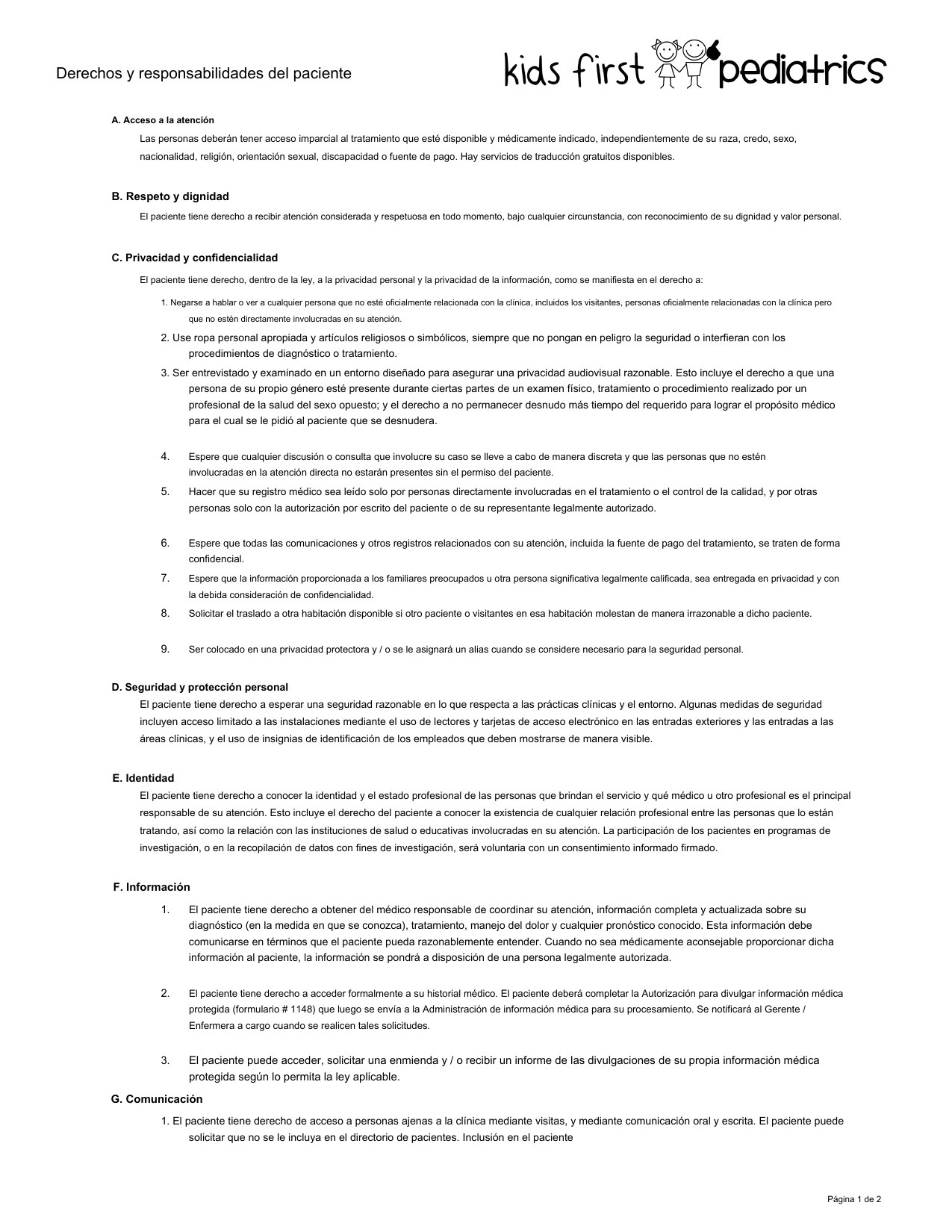 Rights form preview